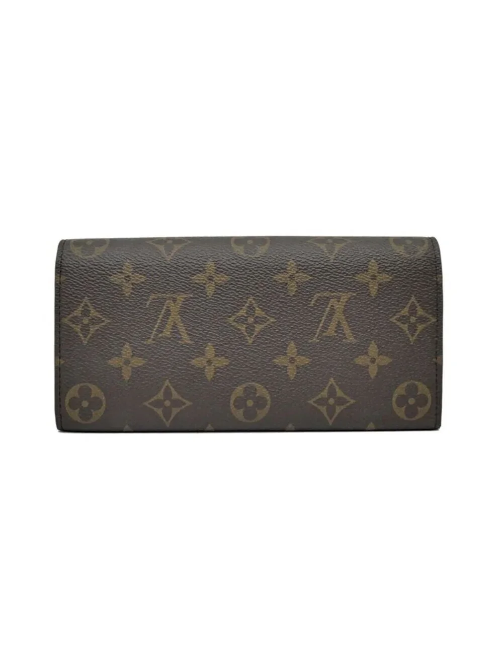 Louis Vuitton Portefeuille Emily Monogram Fuchsia GD Wallet Hook